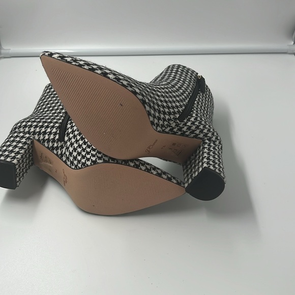 J.Crew houndstooth ankle boots - Picture 4 of 4